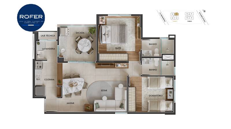 Apartamento, 3 quartos, 81 m² - Foto 35